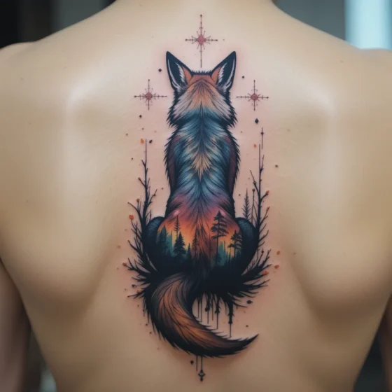 Fox from Behind