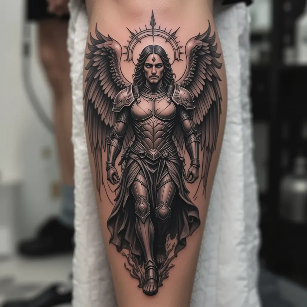 22 Powerful Archangel Michael Tattoo Ideas for Men