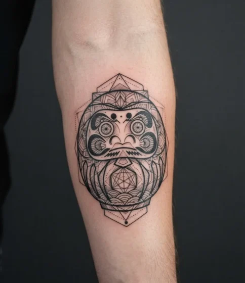 Geometric Daruma