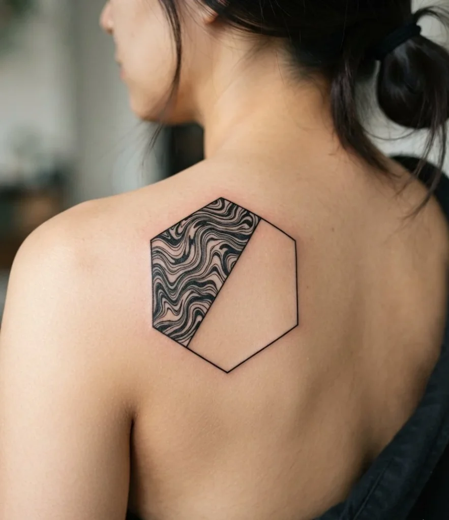 Geometric Negative-Space Slice