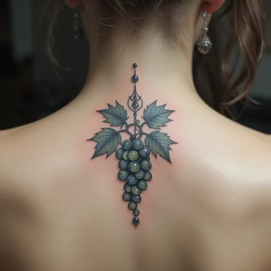 Grapevine Leaf Tattoo