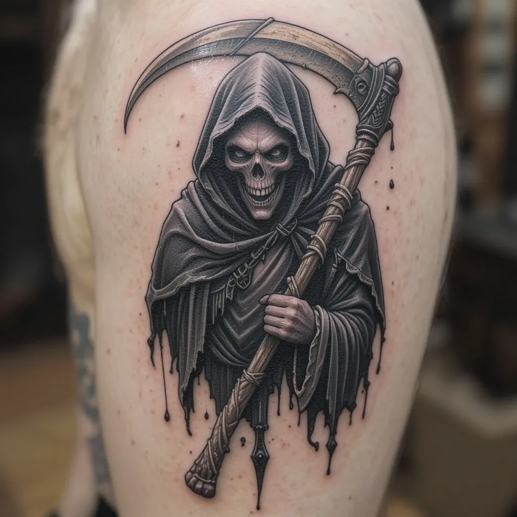 Grim Reaper Tattoo