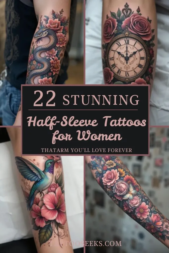 Half-Sleeve Tattoos for Women