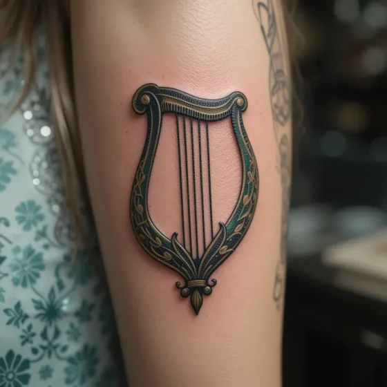 Harp Symbol for Irish Pride