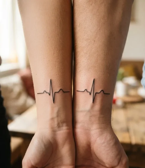 Heartbeats (ECG Line)