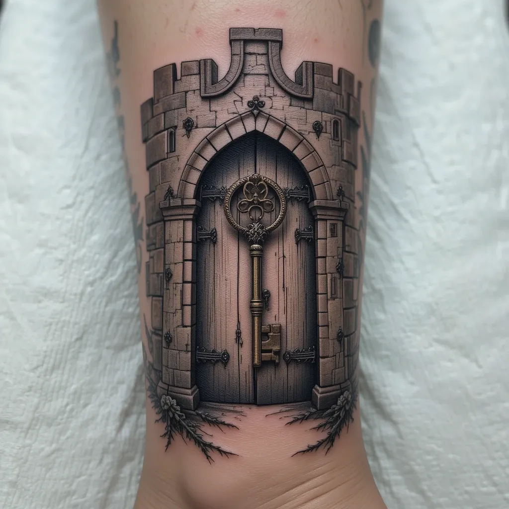 Hidden Key and Castle Door