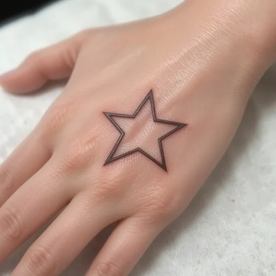 Hollow Star Outline