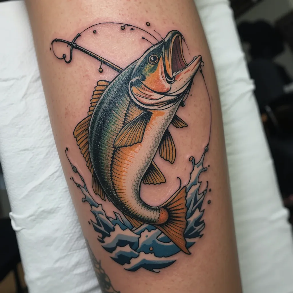 Jumping Fish Tattoo