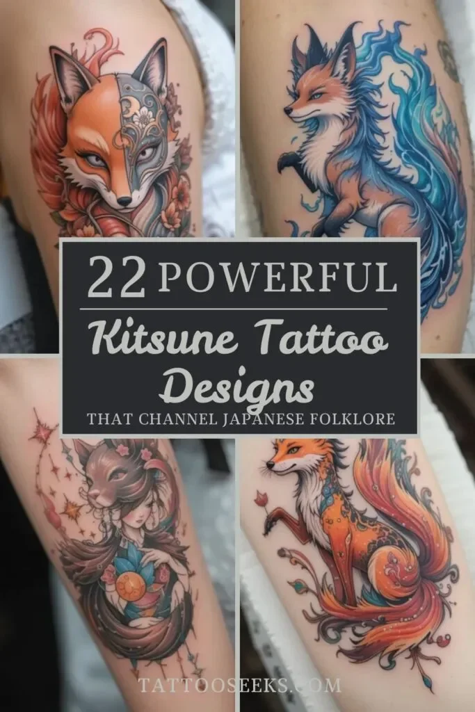 Kitsune Tattoo Ideas