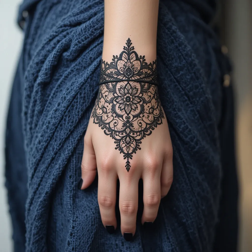 Lace Tattoo Ideas Elegant Design Inspiration For Every Style