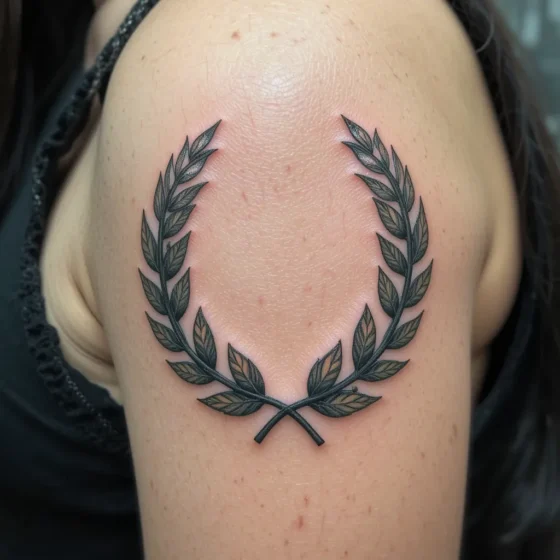 Laurel Leaf Tattoo