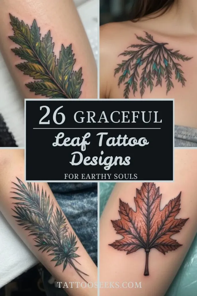 26 Unique Leaf Tattoo Designs That Capture Nature s Beauty 26 Unique Leaf Tattoo Designs That Capture Nature s Beauty