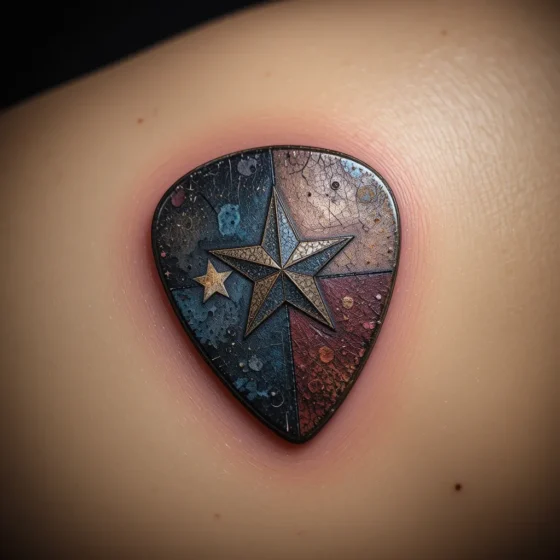 Lone Star Guitar Pick