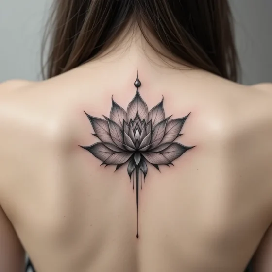 Lotus Leaf Tattoo