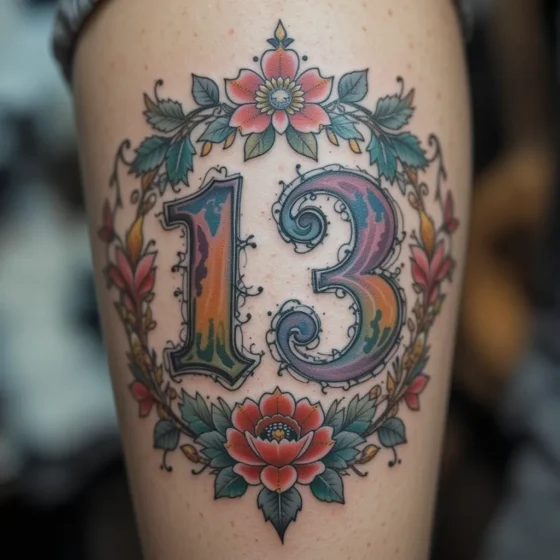 Lucky 13 Tattoo