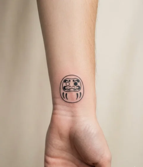 Minimalist Daruma