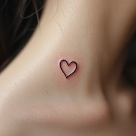 Minimalist Heart Outline