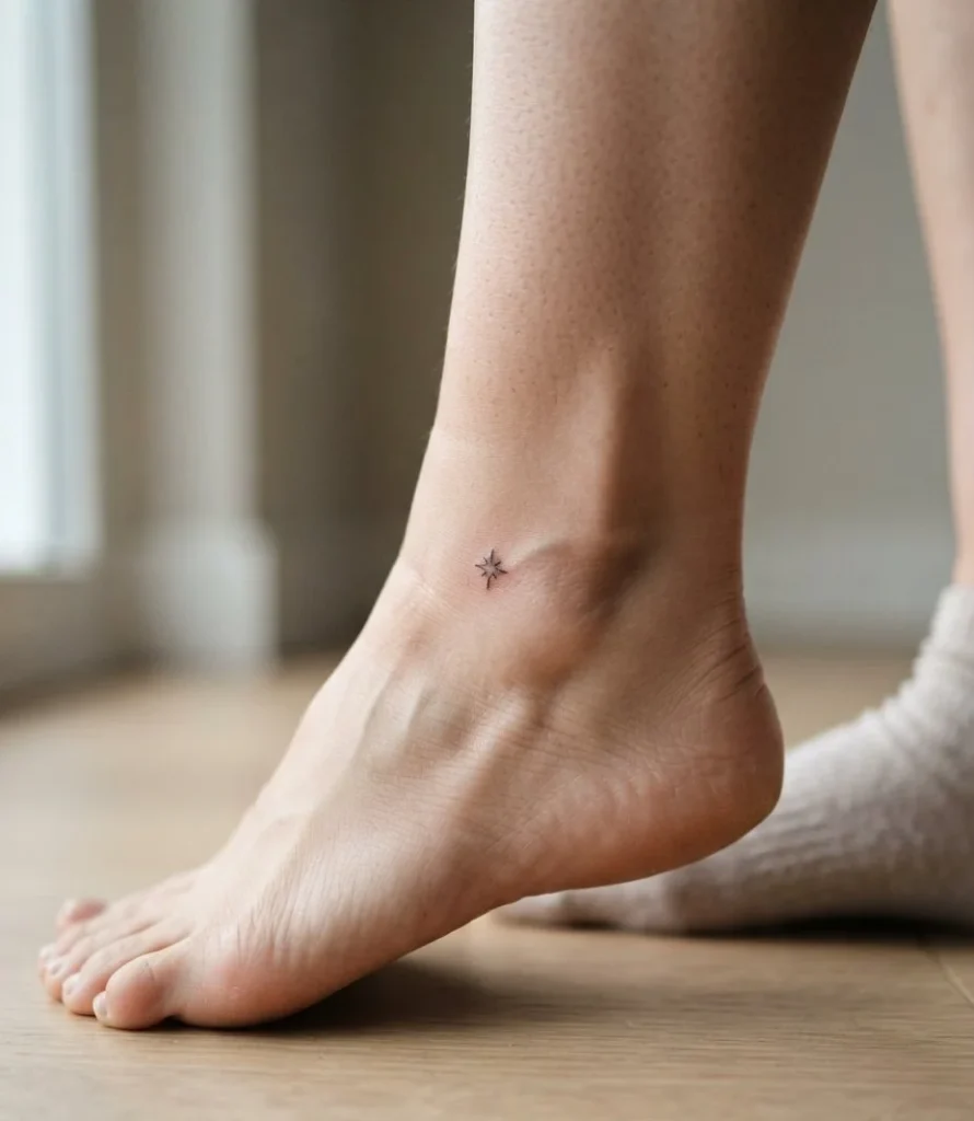 Minimalist Star Tattoo