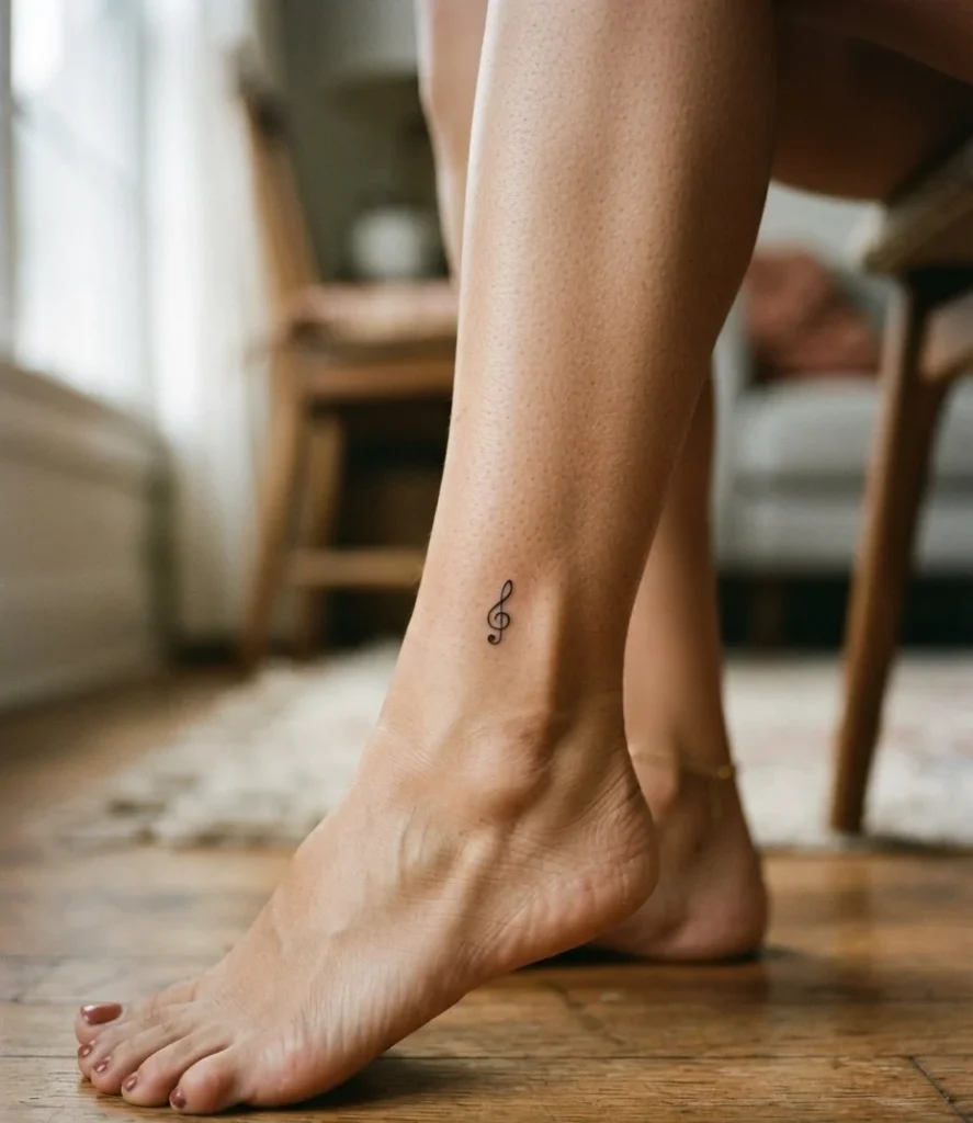 Musical Note Tattoo