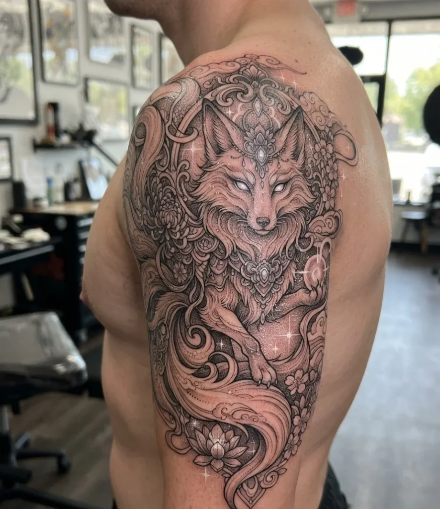 Mystical Kitsune Guardian