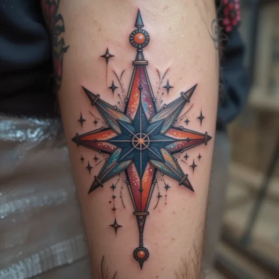 Nautical Star Tattoo