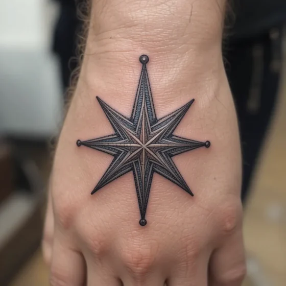 Nautical Star Tattoo
