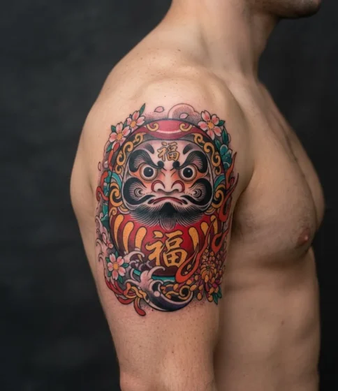 Neo-Traditional Daruma