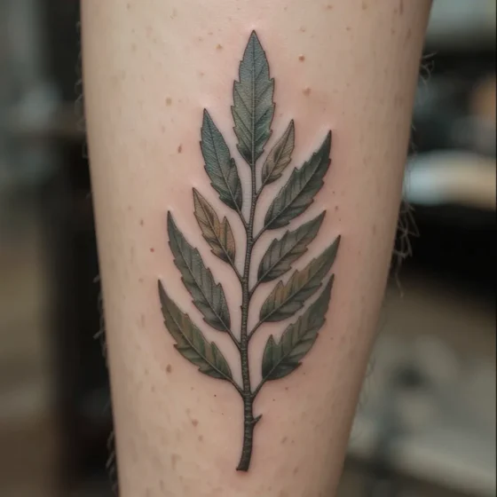 Olive Leaf Tattoo