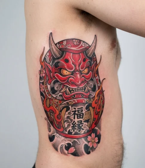 Oni-Inspired Daruma