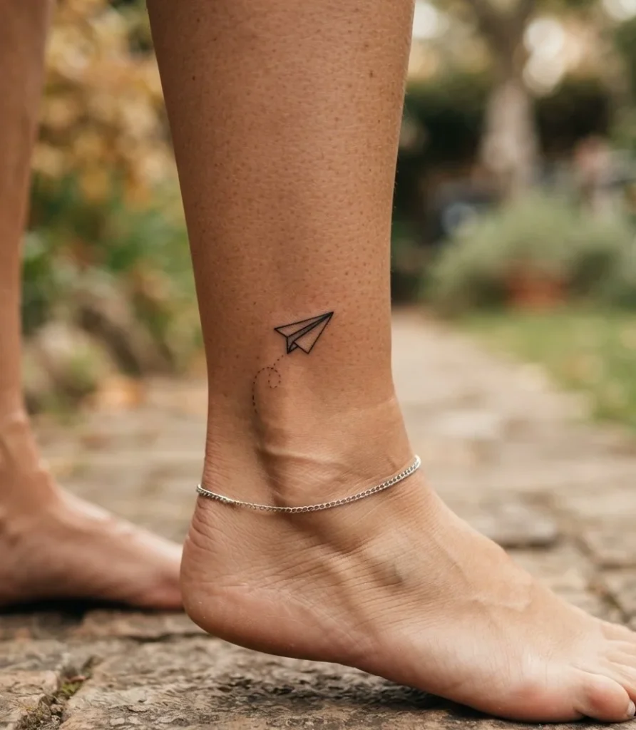 Paper Plane Tattoo