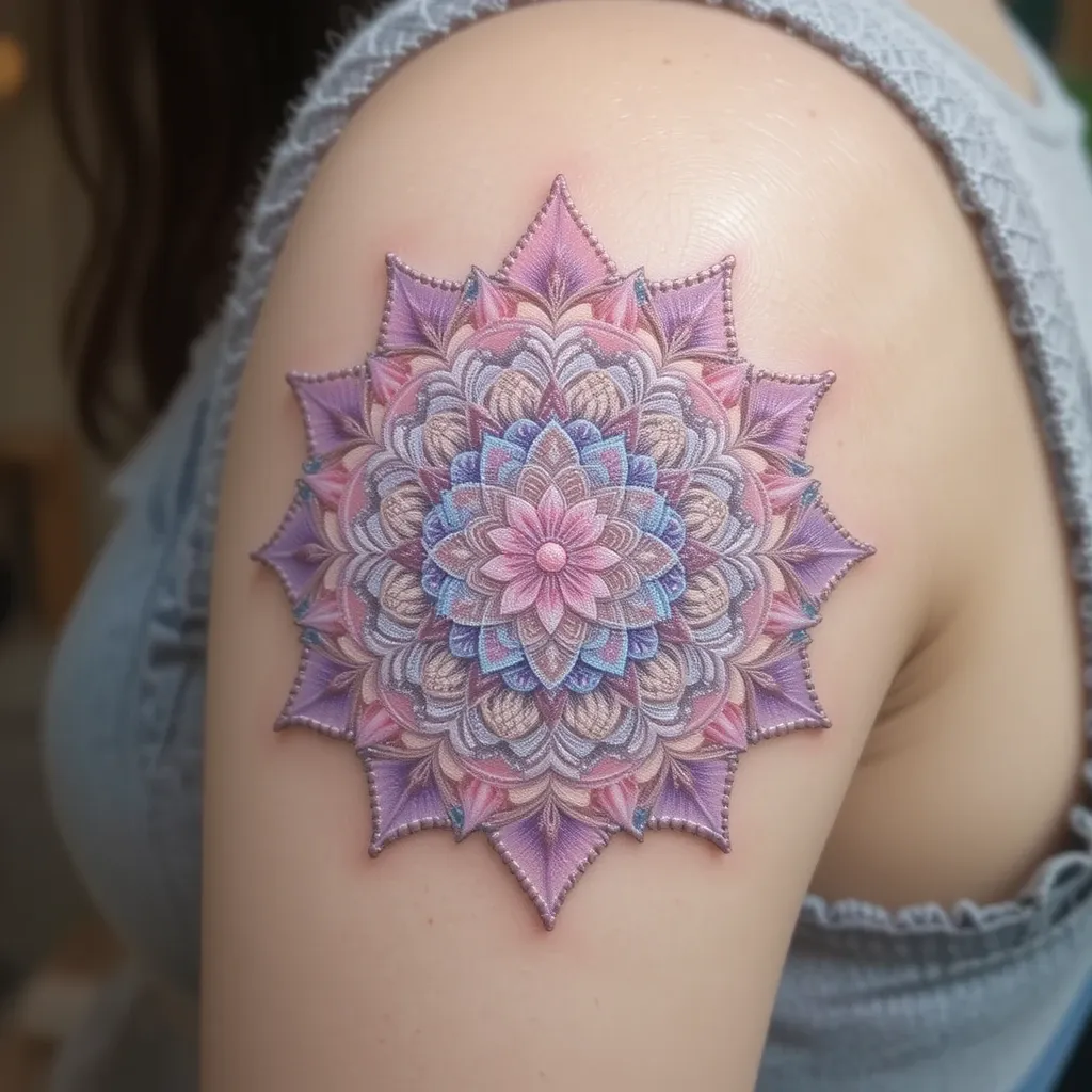 Pastel Mandala Patterns
