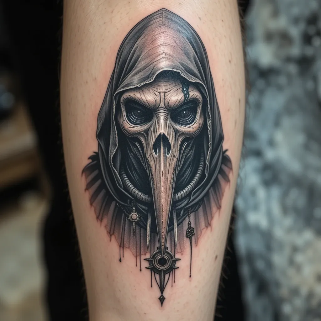 Plague Doctor Tattoo