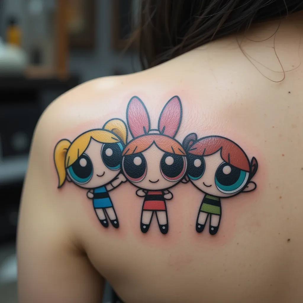 Powerpuff Girls Tattoo