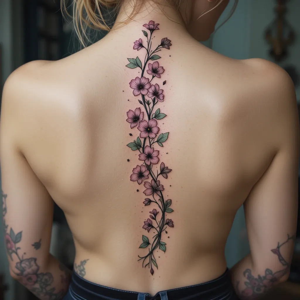 Primrose Vine Along the Spine