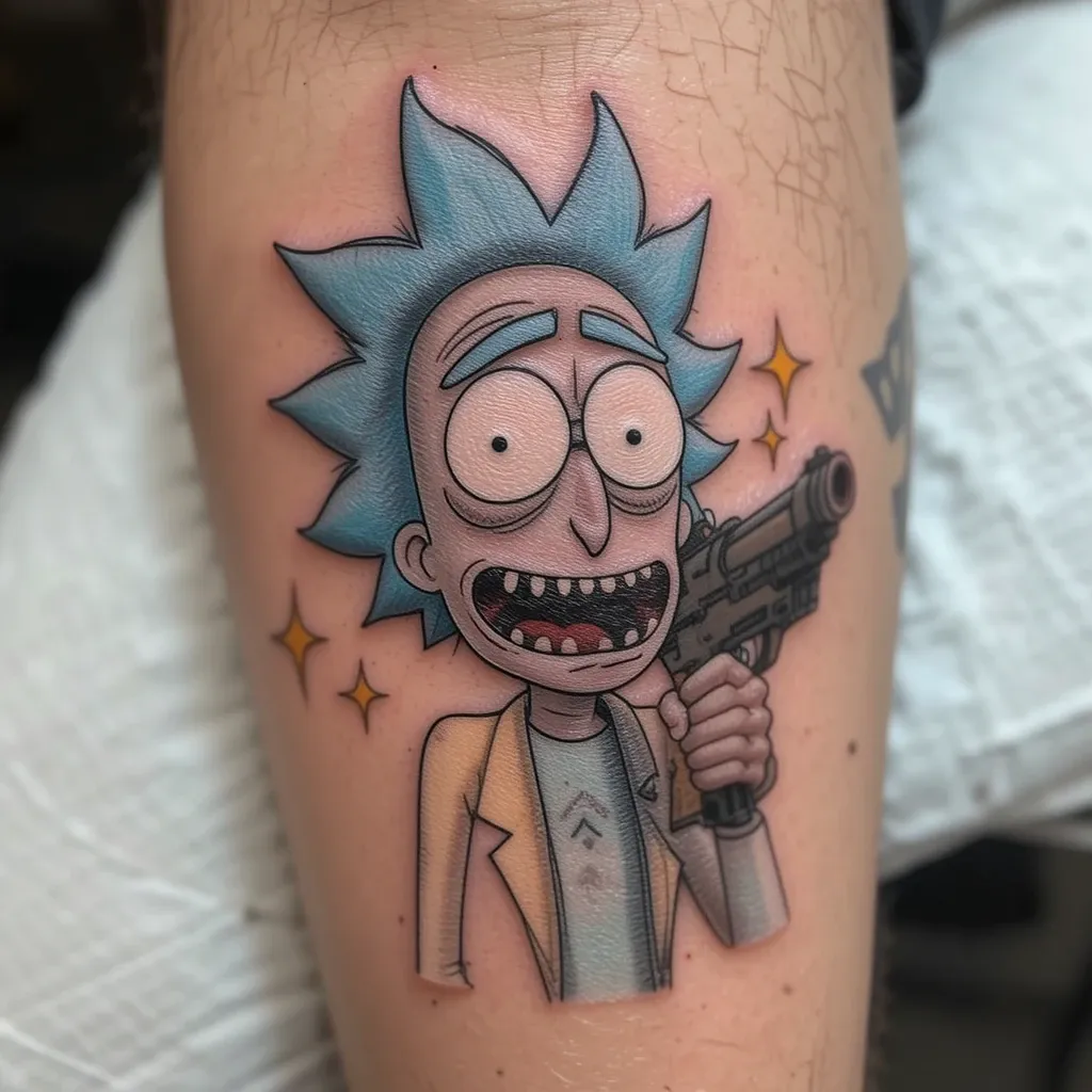 Rick Sanchez Tattoo