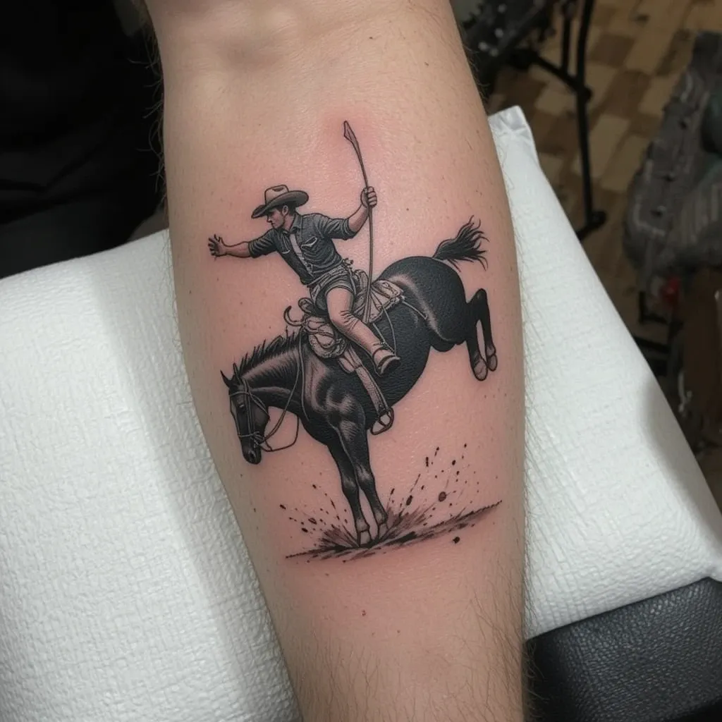 26 Simple Western Tattoos for Men That Capture Rugged Charm