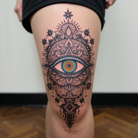Sacred Eye Tattoo