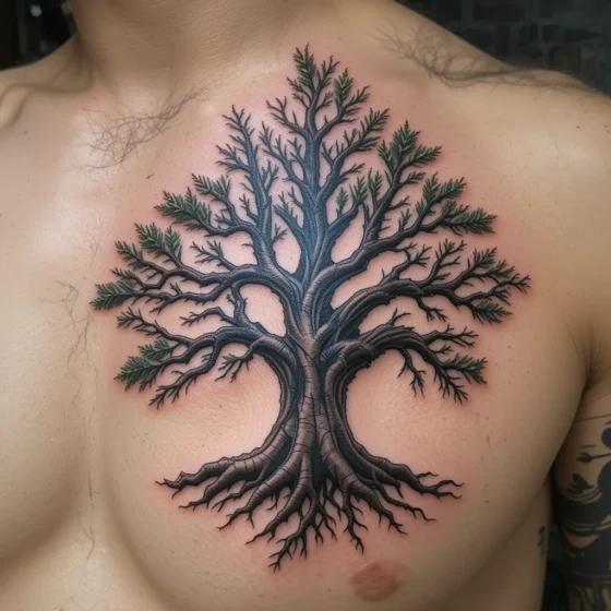 Sacred Oak Tree