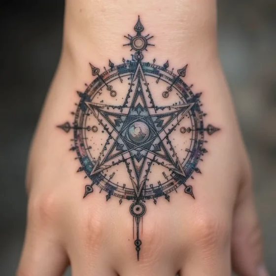 Sacred Star Tattoo