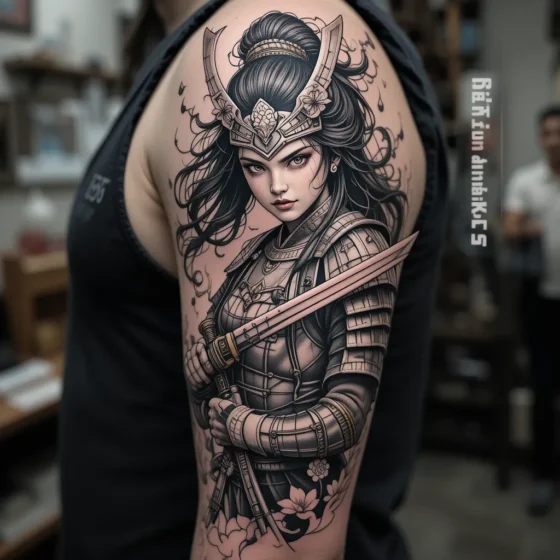 Samurai Femme Warrior