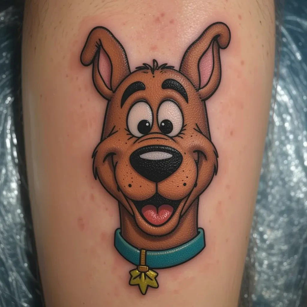 Scooby-Dum Tattoo