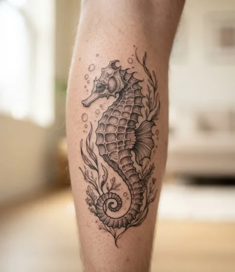 Seahorse Tattoo
