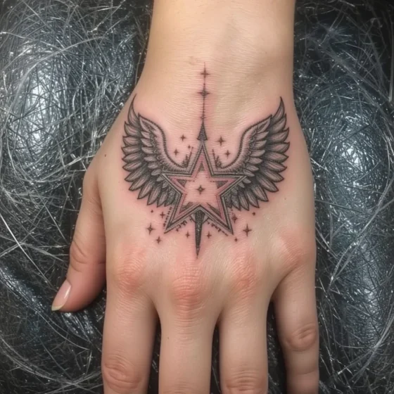 Star with Wings