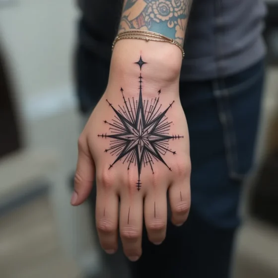 Starburst Tattoo