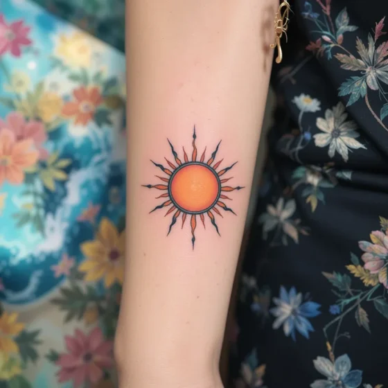 Sun Tattoo