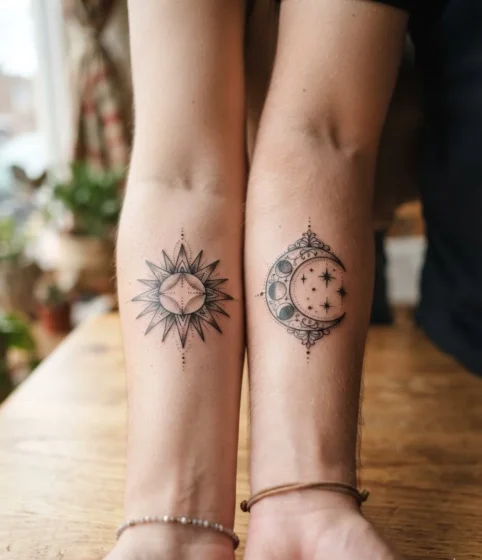 Sun and Moon
