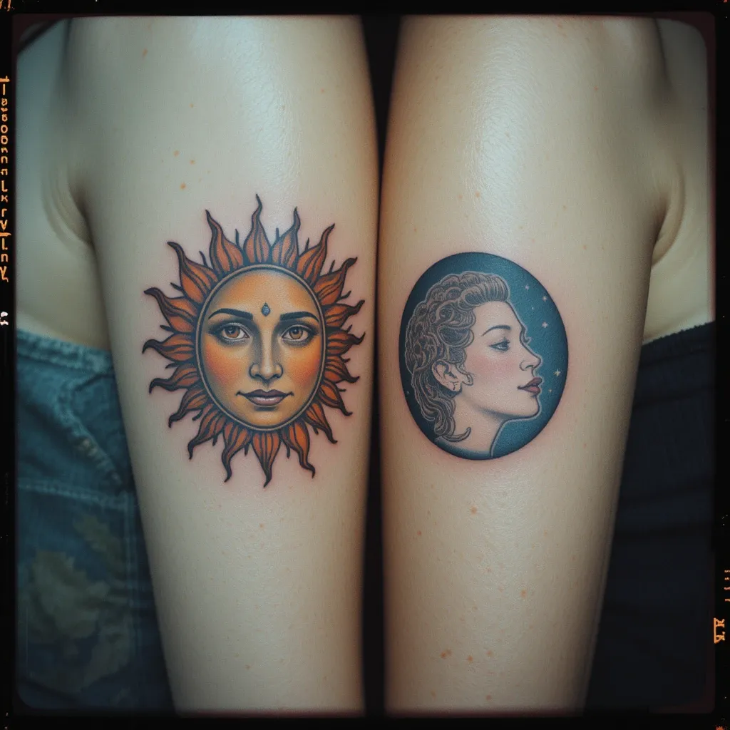Sun and Moon