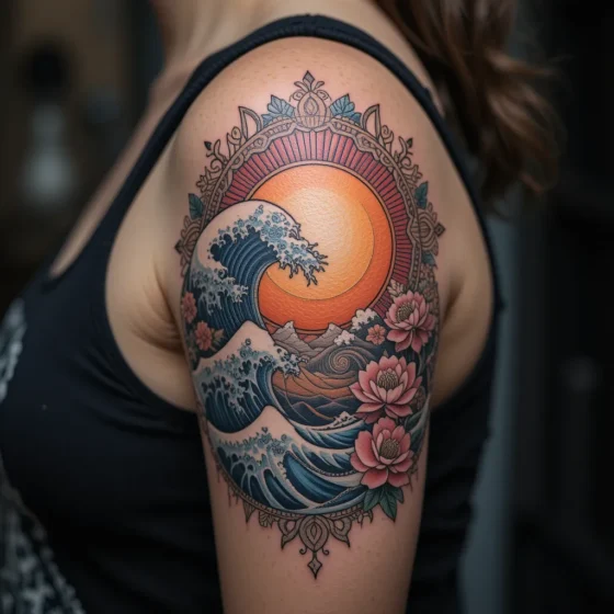 Sun and Waves