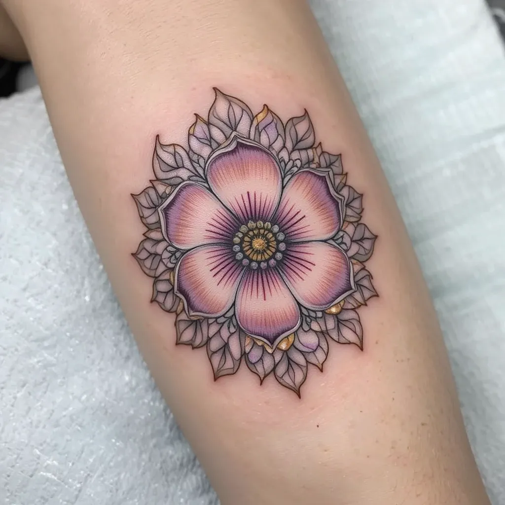 Sweet Pea Mandala Design