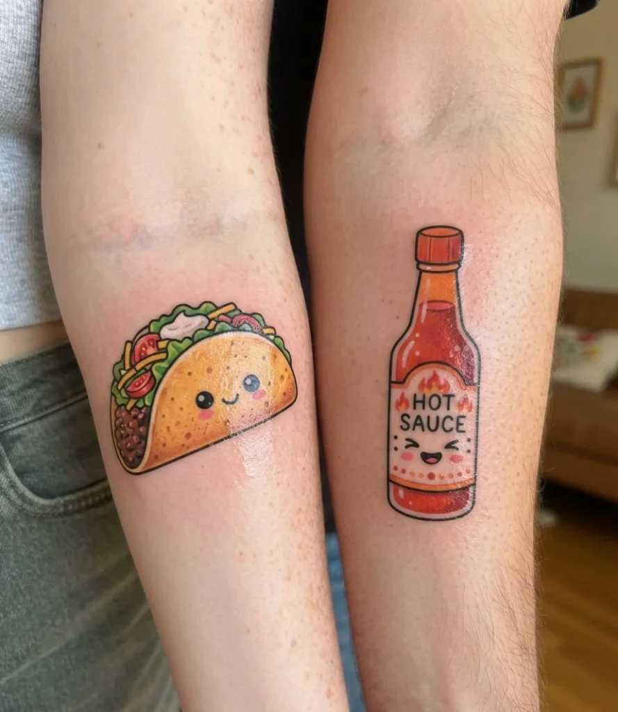 Taco & Hot Sauce